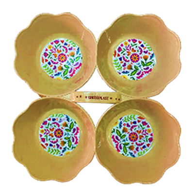 SALSERA 4D CAFÉ DECORADA